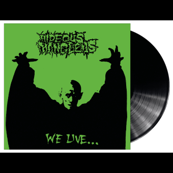 HIDEOUS MANGLEUS We Live... You Sleep  7"EP BLACK , PRE-ORDER [VINYL 7"]